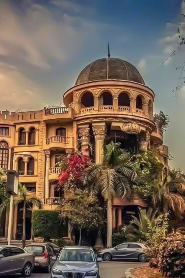 مسكن في المعادي بين الأشجار
